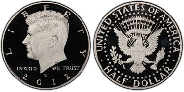 2012-S 50C Silver PR69DCAM