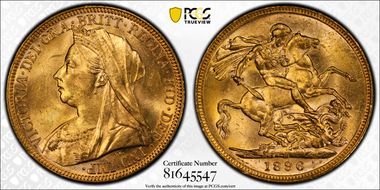 1896-M Sov S-3875 MS64