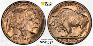 1937-D 5C MS67