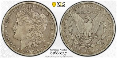 1900-O/CC $1 VAM 7A VF30