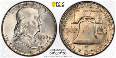 1959 50C DDR, FS-801 MS66FBL