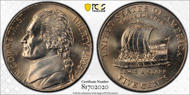 2004-P 5C Keel Boat MS65