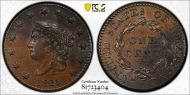 1825 1C N-3 AU58BN