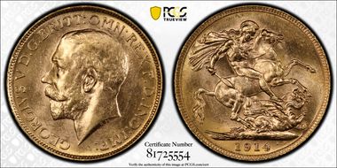 1914-P Sov S-4001 MS62