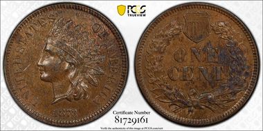 1873 1C DDO FS-101, S-1 MS62BN