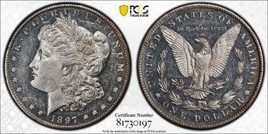 1897-O $1 MS61DMPL