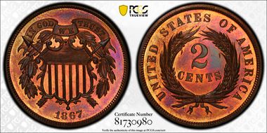1867 2C PR66RB