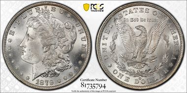 1879-O $1 MS65+
