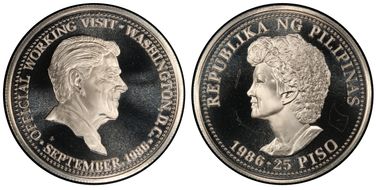 1986-FM 25 P Reagan PR68DCAM