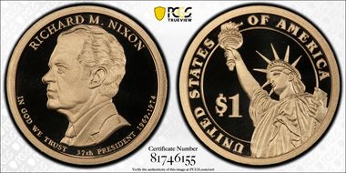 2016-S $1 Richard Nixon PR69DCAM