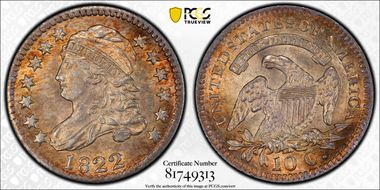 1822 10C MS64