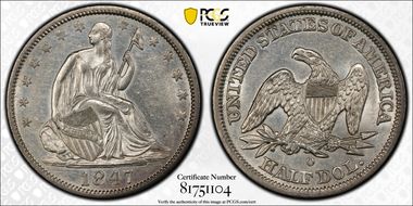 1847-O 50C N1