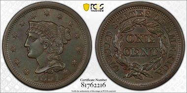 1851 1C N-7 MS64BN