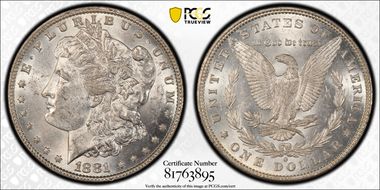 1881-O $1 MS61