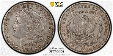 1896-O $1 XF45