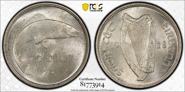 1928 Florin MS63