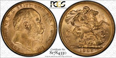 1905-P Sov S-3972 MS63