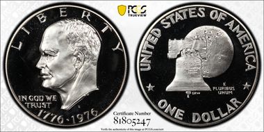 1976-S $1 Silver PR68DCAM