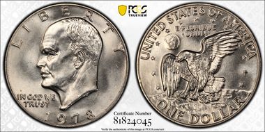 1978 $1 MS66