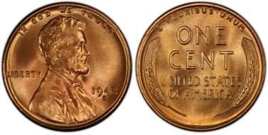 1942-S 1C MS67RD