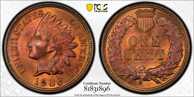 1906 1C MS64RB