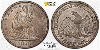 1856-S 50C AU58