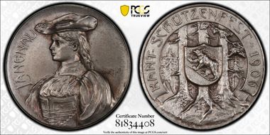 1906 Medal Langnau R-257a Matte SP65