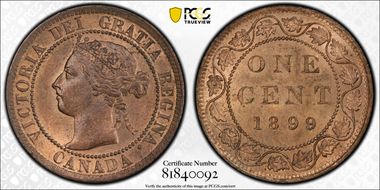1899 1C MS64RB