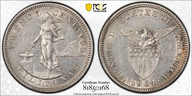 1904-S/S 20C Allen-10.04b AU53