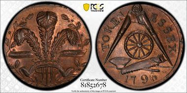 1796 Tk 1/4D DH-43 Essex, Woodford MS65RB