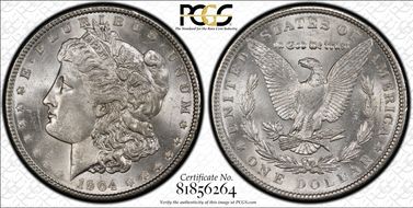 1904 $1 MS64
