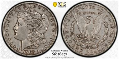 1903-S $1 Micro S XF45