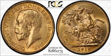 1919-C Sov S-3997 MS63