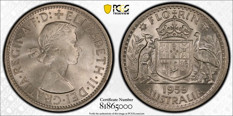 Cert 81865000 - Coin Image