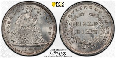 1840 H10C No Drapery MS66+