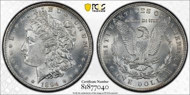 1894 $1 MS64