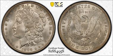 1896-O $1 MS64