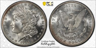 1904-O $1 MS67+
