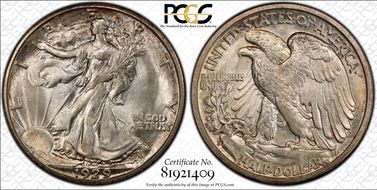 1929-S 50C MS66+