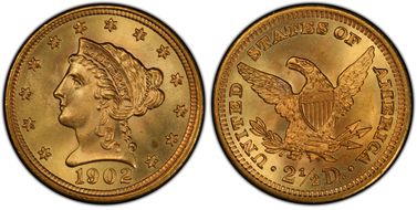 1902 $2.50 MS67+