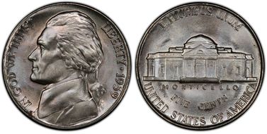 1939 5C Reverse of 1940 MS67+ FS