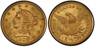1906 $2.50 MS67+