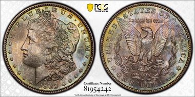 1902 $1 MS66+