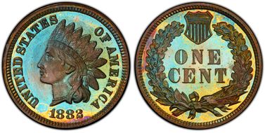 1882 1C PR67BN