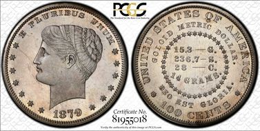 1879 $1 J-1631 PR64