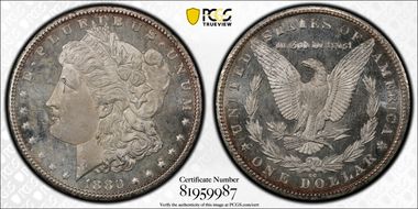 1880-CC $1 VAM 6 8/7 Low 7 MS65PL