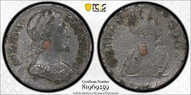 1685 1/4D S-3420 Tin James II N1