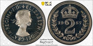 1957 2D Mdy S-4134 PL66