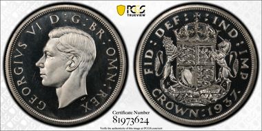 1937 Crown S-4079 Frosted V.I.P. PR66DCAM