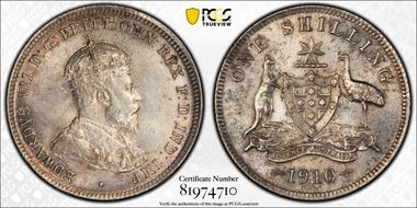 1910 Shil AU58